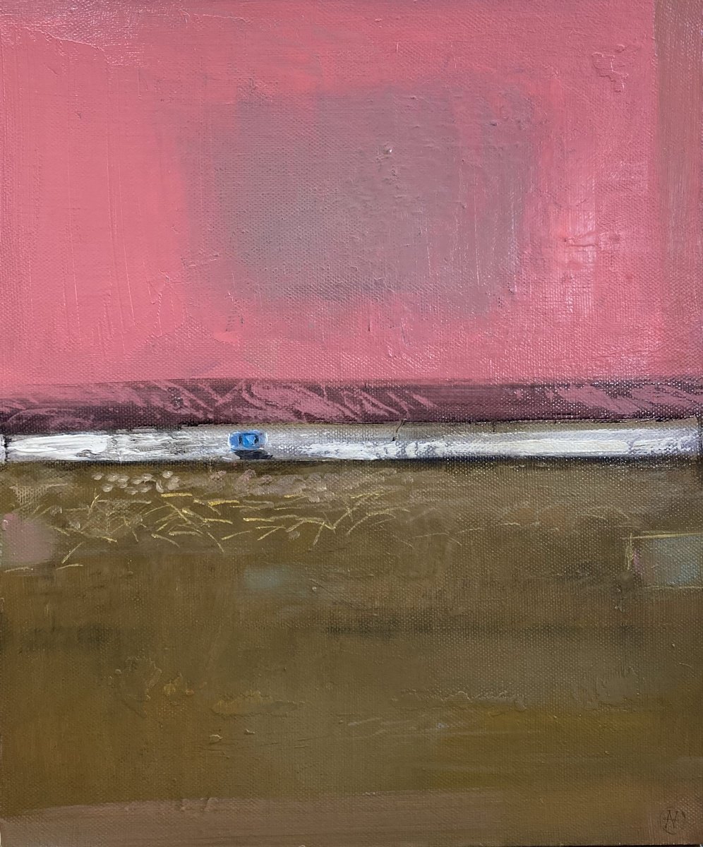 Abstract Oil Painting By Arman Hayrapetyan, 20 X 24, A View From The Heaven, Original Artwork