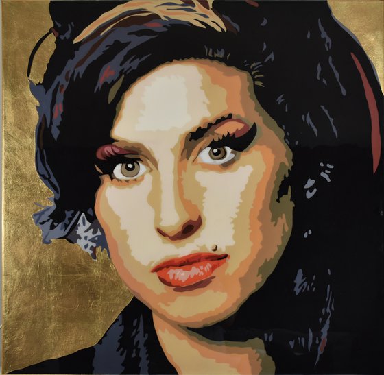 Amy Winehouse Acrylic painting by Robert Kerr Artfinder