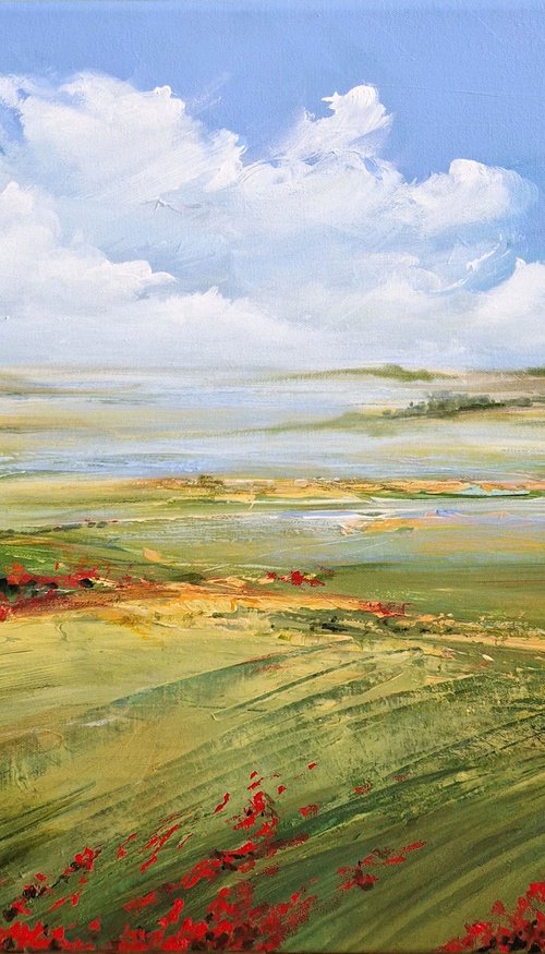 Where The Poppies Dance by Irina Laube