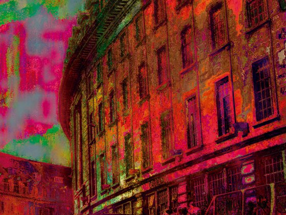 Psicodelia, Regent St. London/XL large original artwork