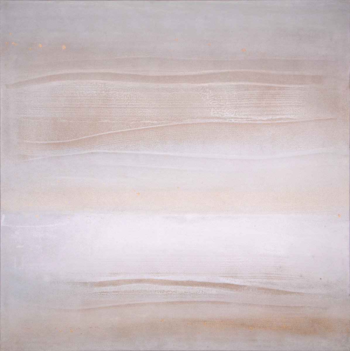 Abstract Acrylic Painting By Rokas Berziunas, 47 X 47", No. 20 - 15 (120 X 120 Cm ), Original Artwork