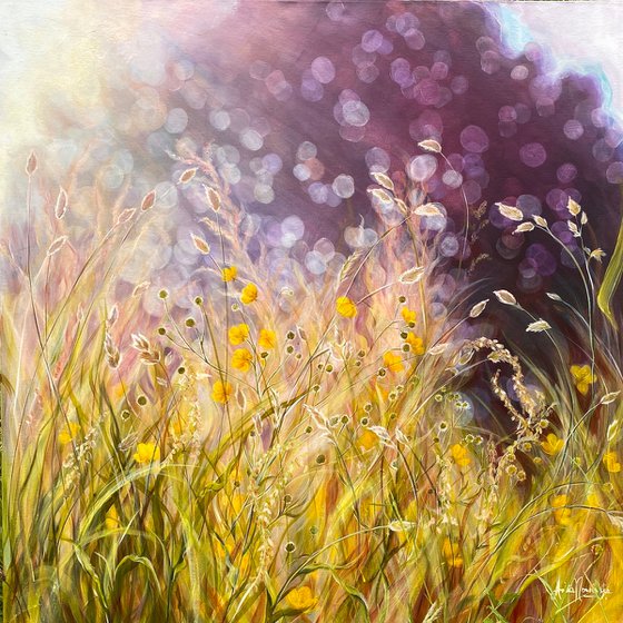 'Intuition'- Wild Meadow Painting