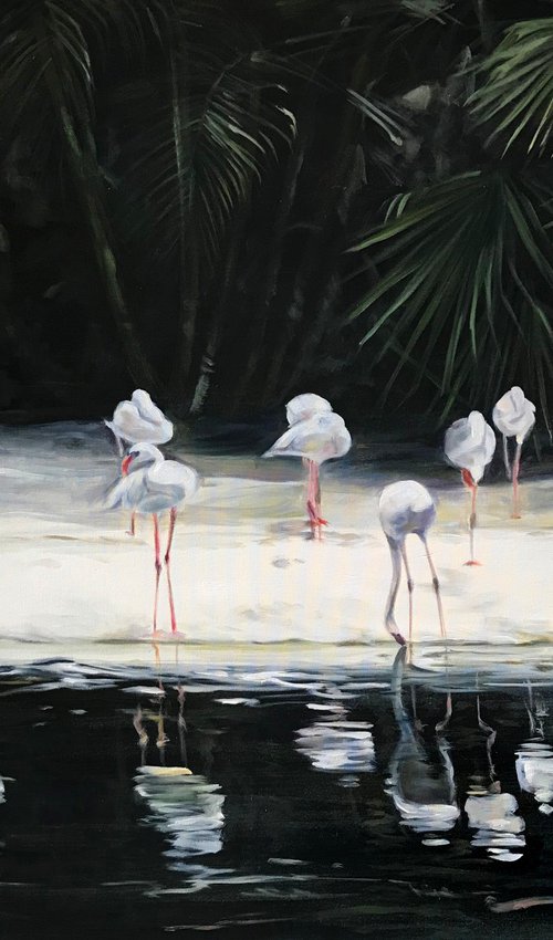 Oil painting "Tropics" 80 * 55 cm by Ivlieva Irina by Irina Ivlieva