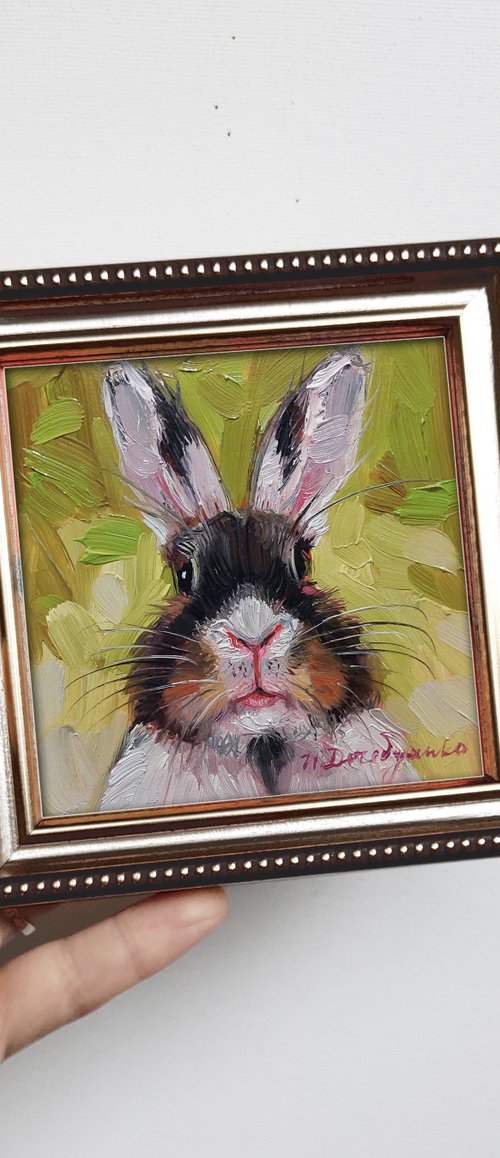 Funny rabbit by Nataly Derevyanko