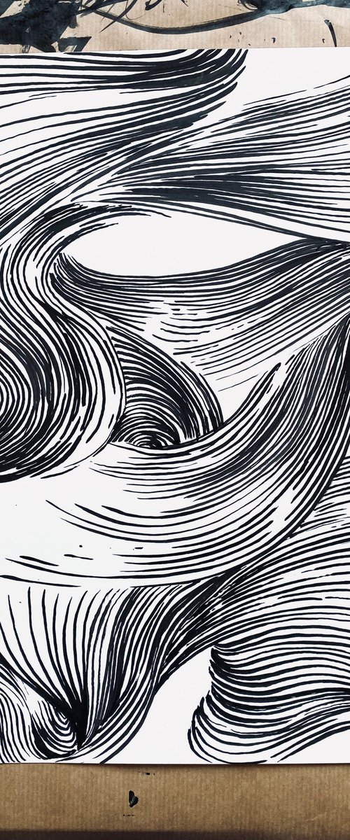 Linea: fragment no 3 by Dorit Lecke