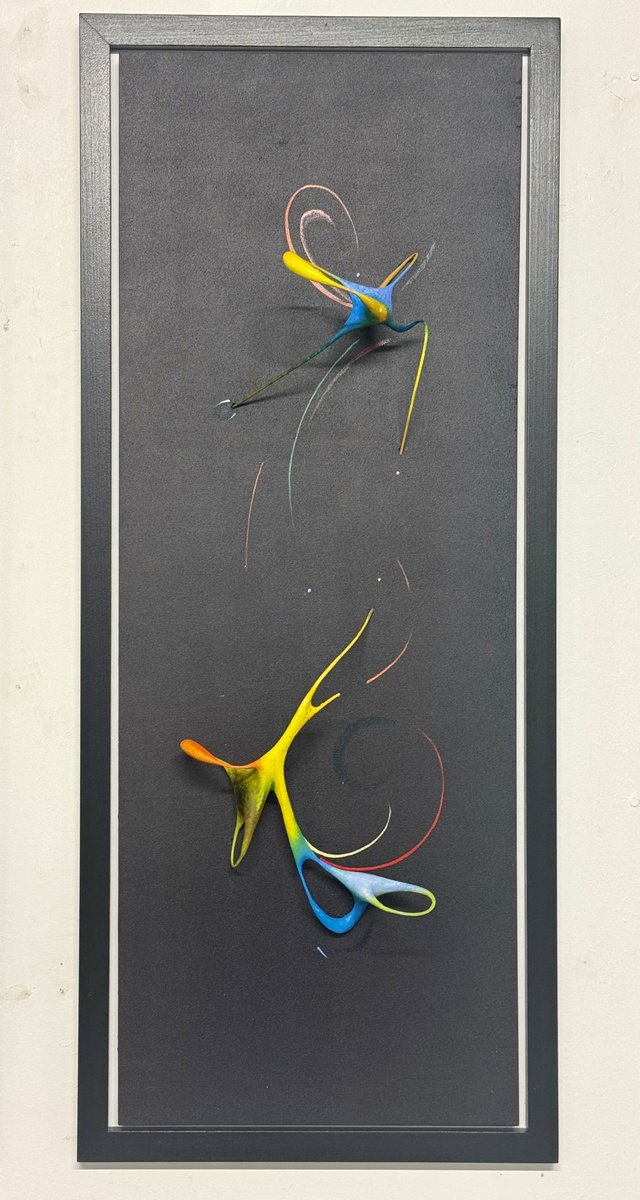 The Uncertainty Of A Moment - A Duet 8.2 By Mark Purllant, 19 X 47, Artwork For Sale On Artfinder