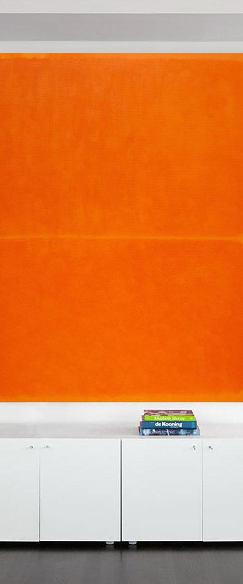 Orange Field by Nataliia Sydorova