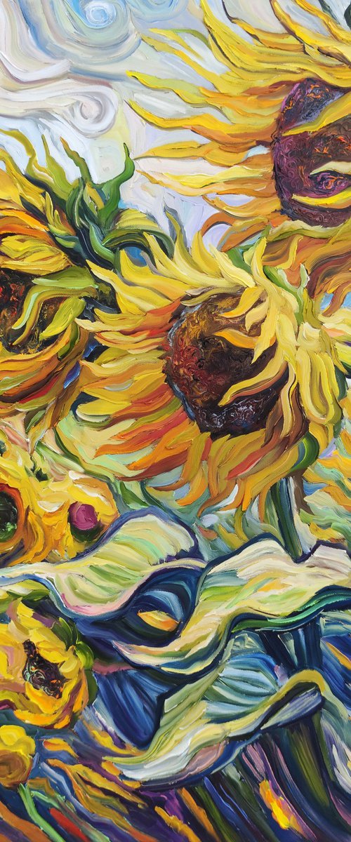 Sunflower Dance by Angie Wright