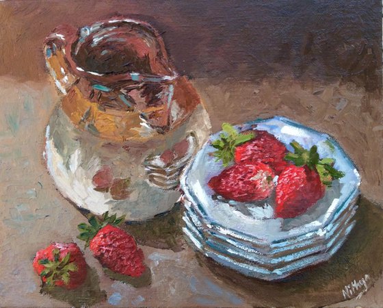 Up and Down - Original Still Life in Oils
