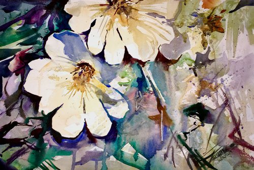 Flower Study by Anthony Barrow BA(Hons) Fine Art