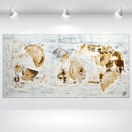 Universum  - Abstract Art - Acrylic Painting - Canvas Art -  Abstract Painting - Industrial Art