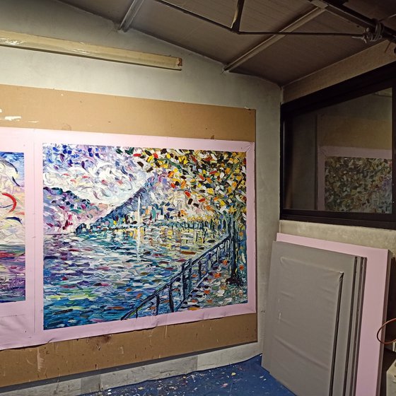 Parco Ciani, luce che scorre