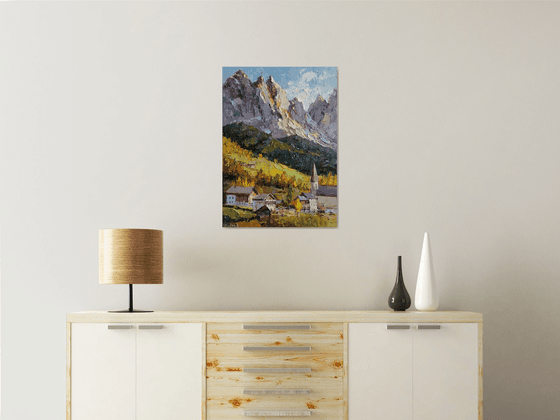 Sunlit Dolomites