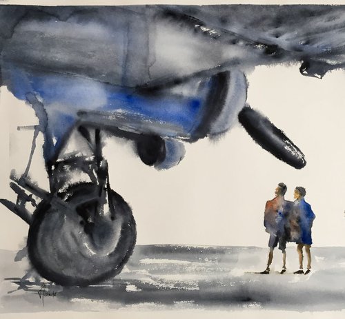 The Plane by Victor de Melo