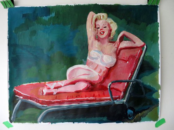 La Gioconda 2-(Marilyn Munroe)