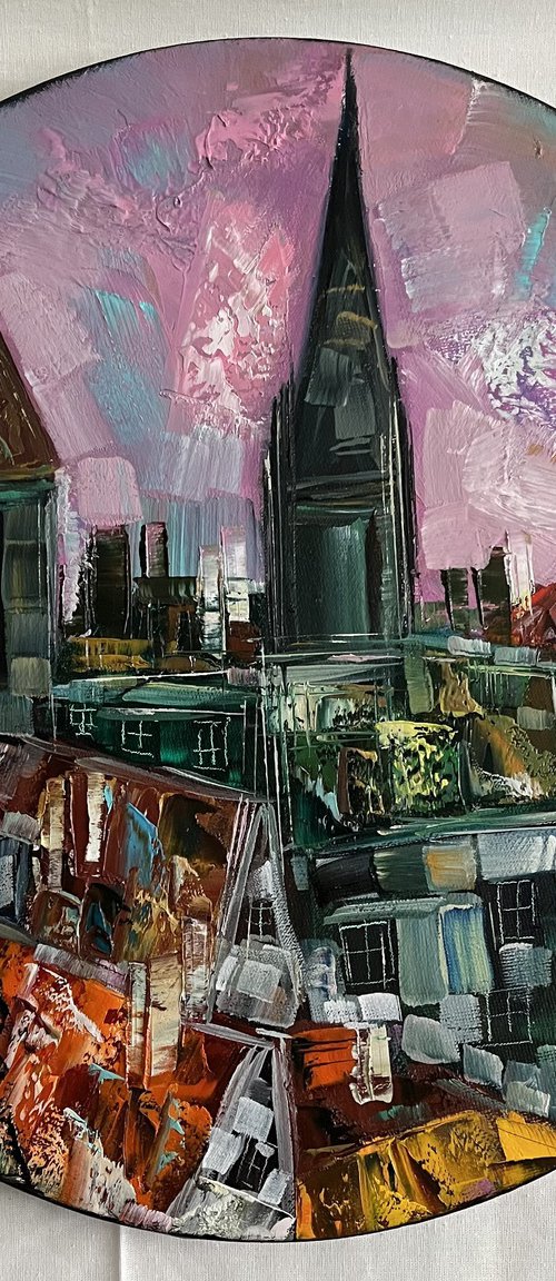 Evening in the Town by Sergei Inkatov