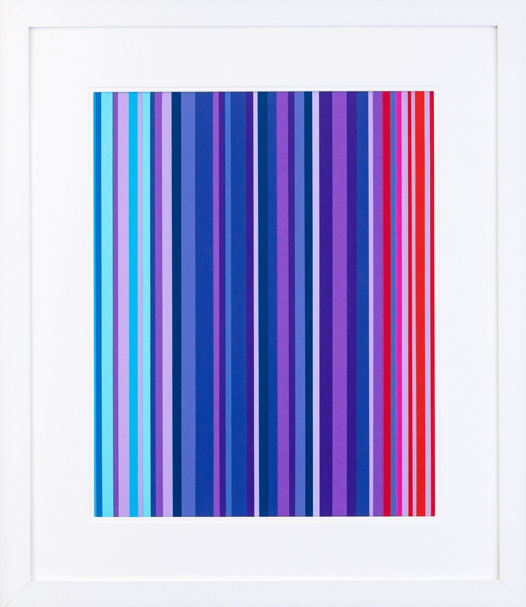 Saturday - Day Colour Series - Purple by Brian Reinker