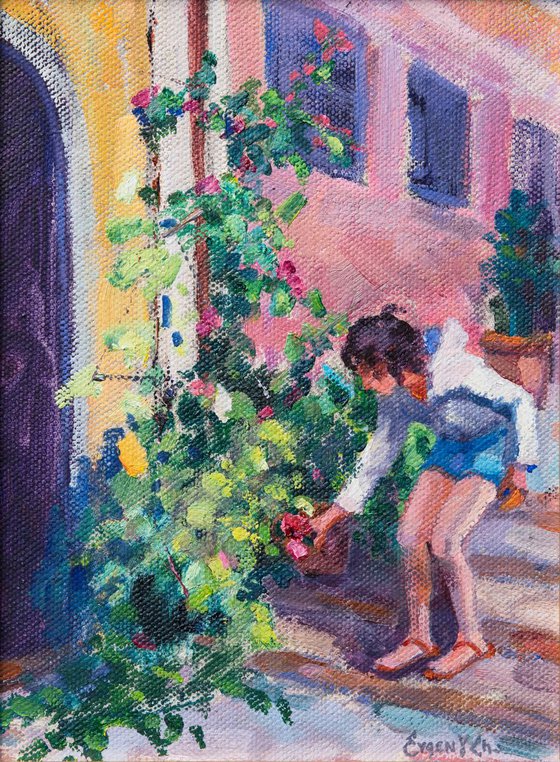 Stop and smell the roses