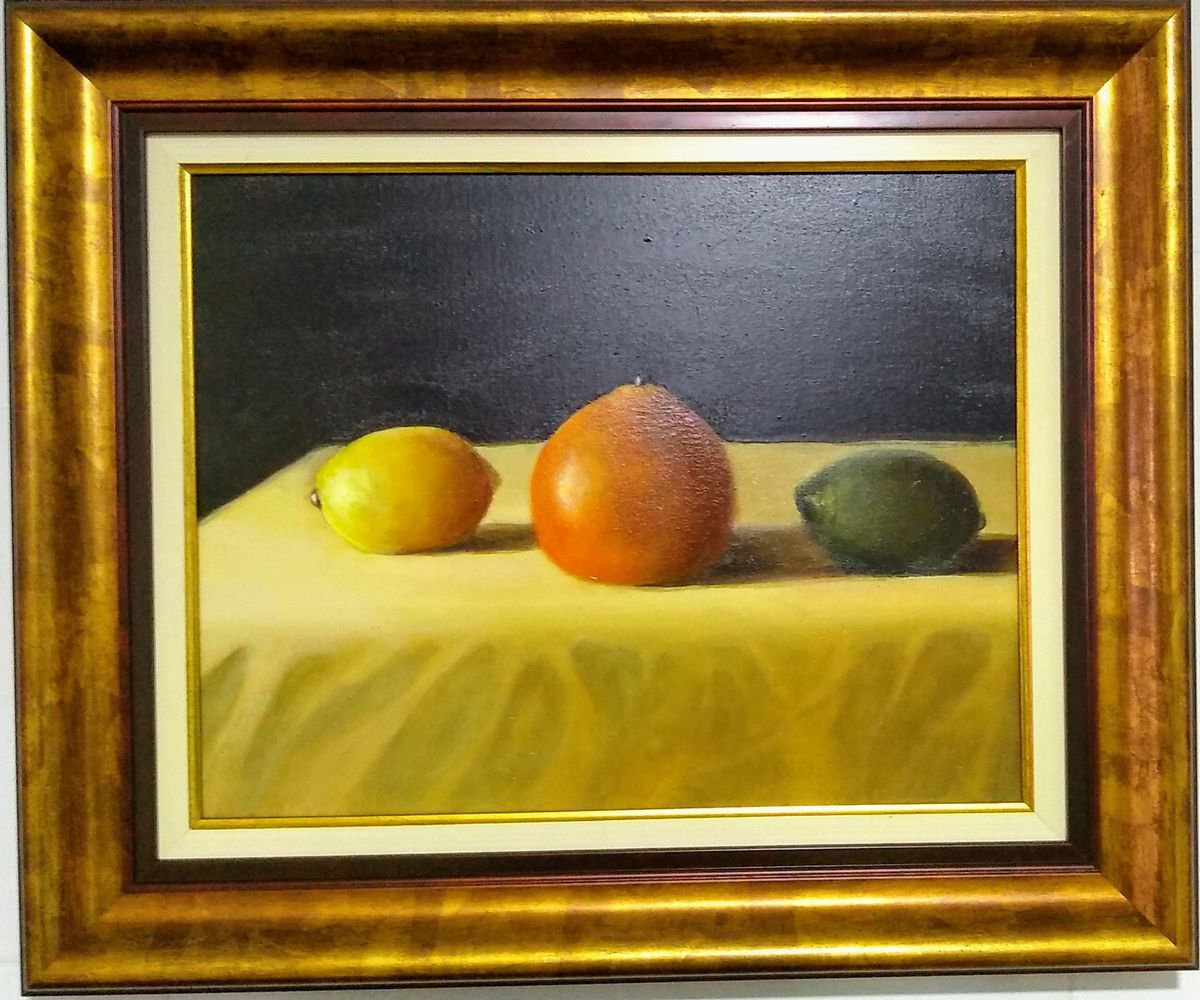 Still-life with fruits by Javier Infantes