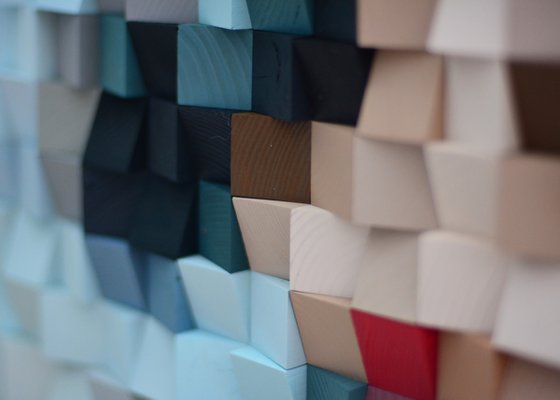 Wooden Wall Art "Mickey Mouse"