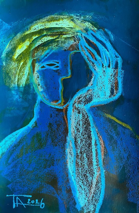Portrait in Blue.