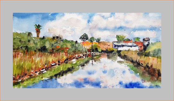Lake for fishing