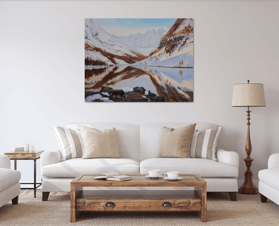 In the rays of the winter sun