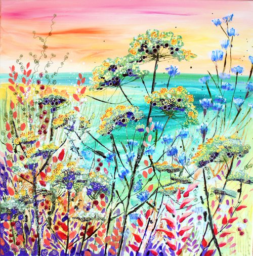 Wild Dill by the Coast by Julia  Rigby