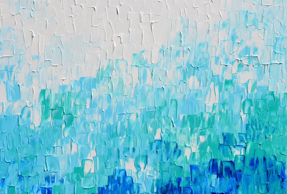 Tranquil XVIII - Large Abstract Ocean Waves