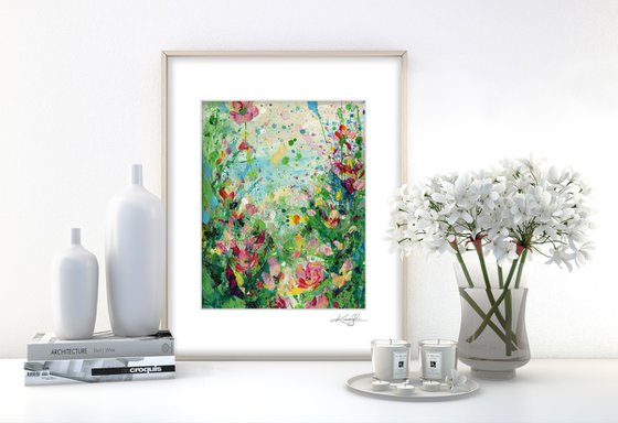 Meadow Song 62 - Flower Painting by Kathy Morton Stanion
