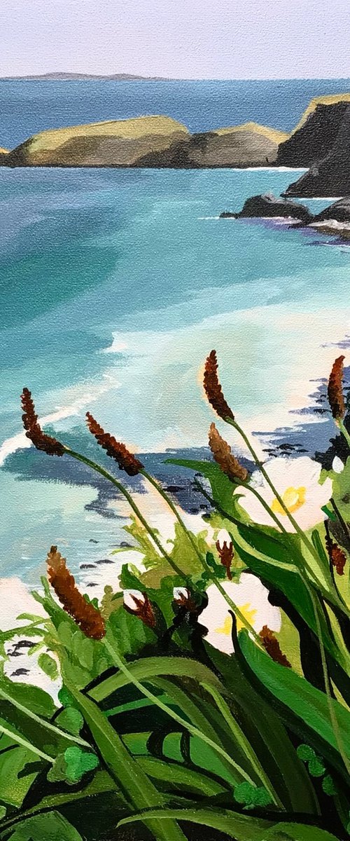 Summer On The Antrim Coast by Joseph Lynch