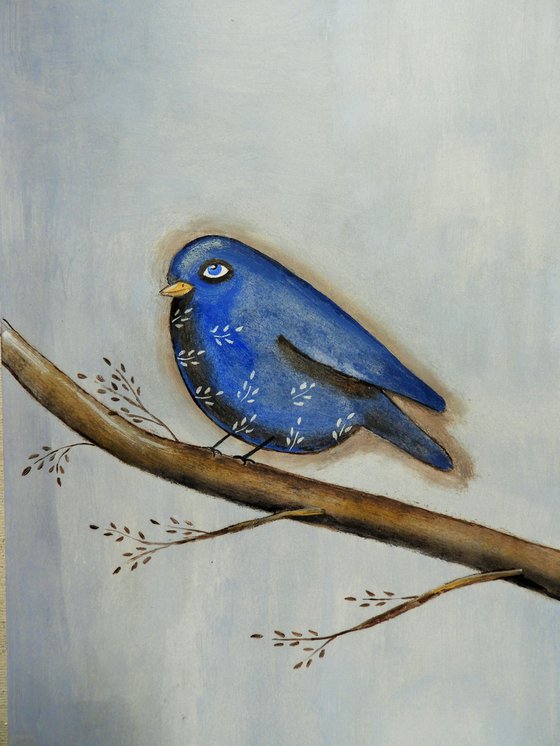 The blue bird