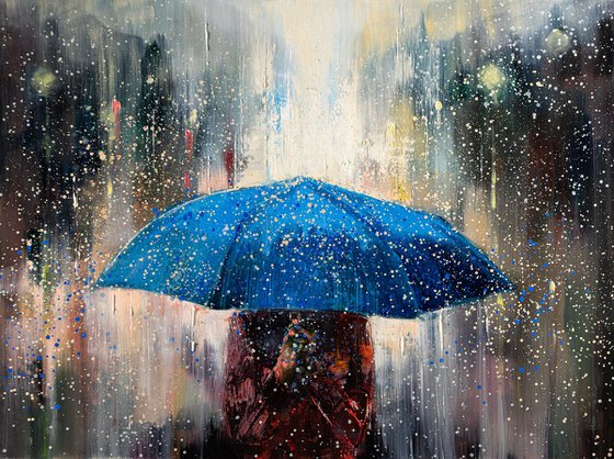 'Under Blue Umbrella I'