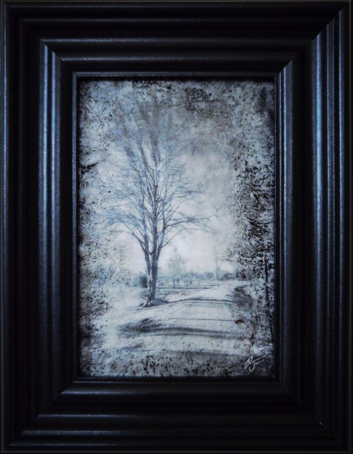 Framed Avonside Walk by Roseanne Jones