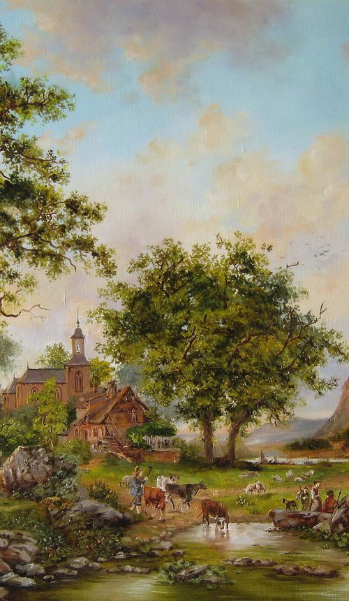 Dutch Summer Countryside by Natalia Shaykina