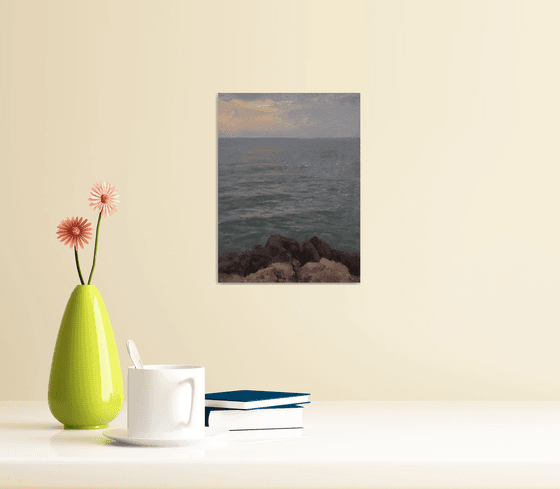 Waves at Sunset