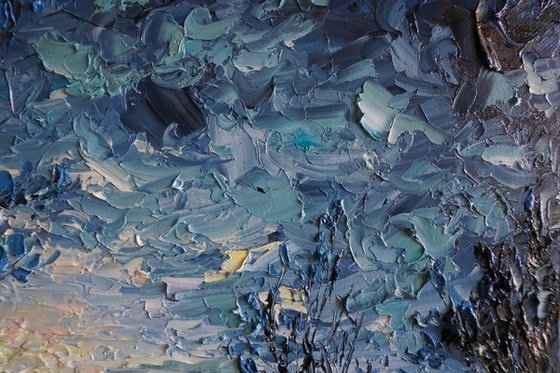 Stillness in Blue