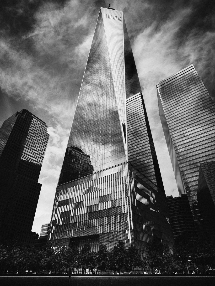 Photorealistic Cityscapes Photograph By Harv Greenberg, 30 X 40, One World Trade Center, Original Artwork