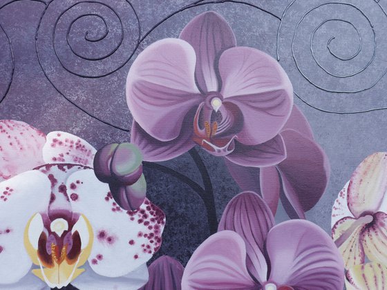 Purple Orchids