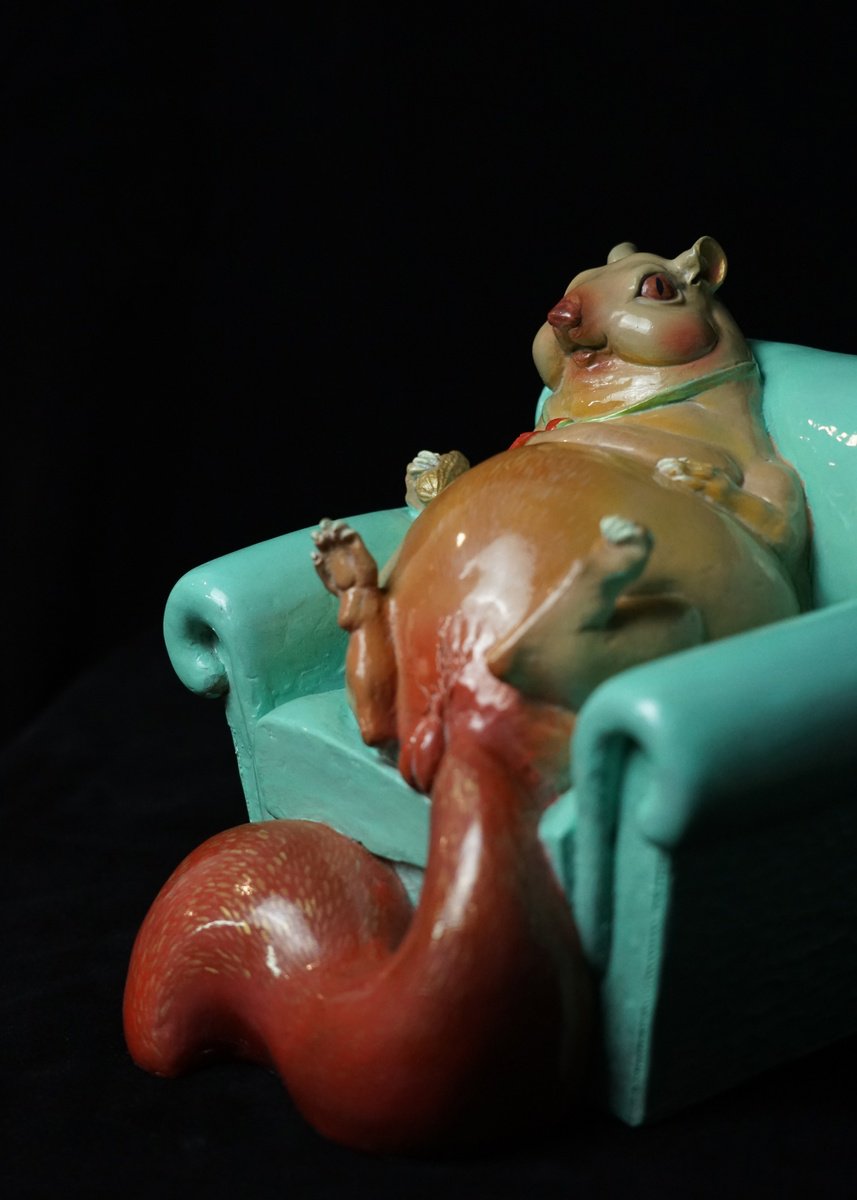 Afternoon Time?Resin) by Zhao Yongchang ???