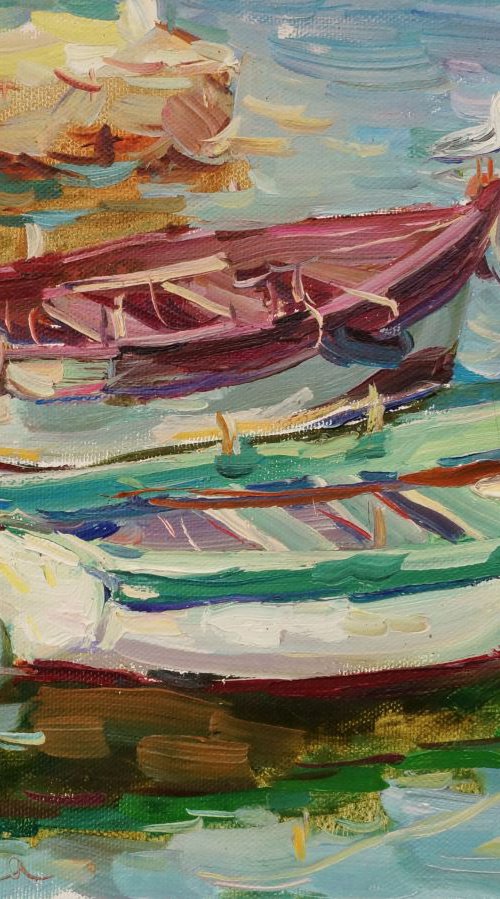 Boats by Yuliia Pastukhova