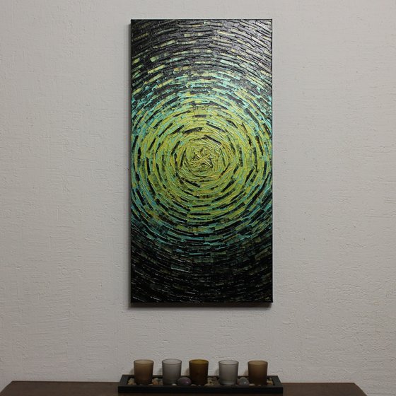 Fragmented burst of algae