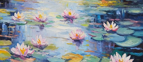 Water Lilies Pond Dreamscape