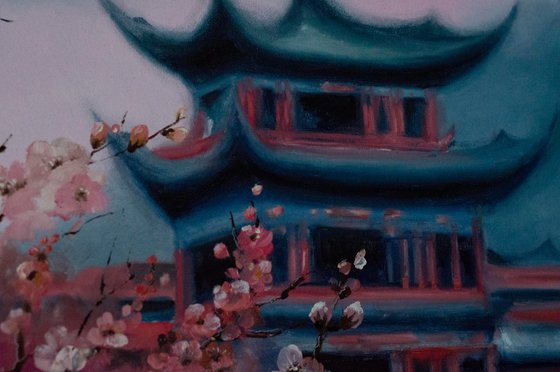 IN A JAPANESE GARDEN