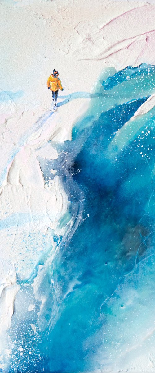 Frozen Lake by Milena Gaytandzhieva