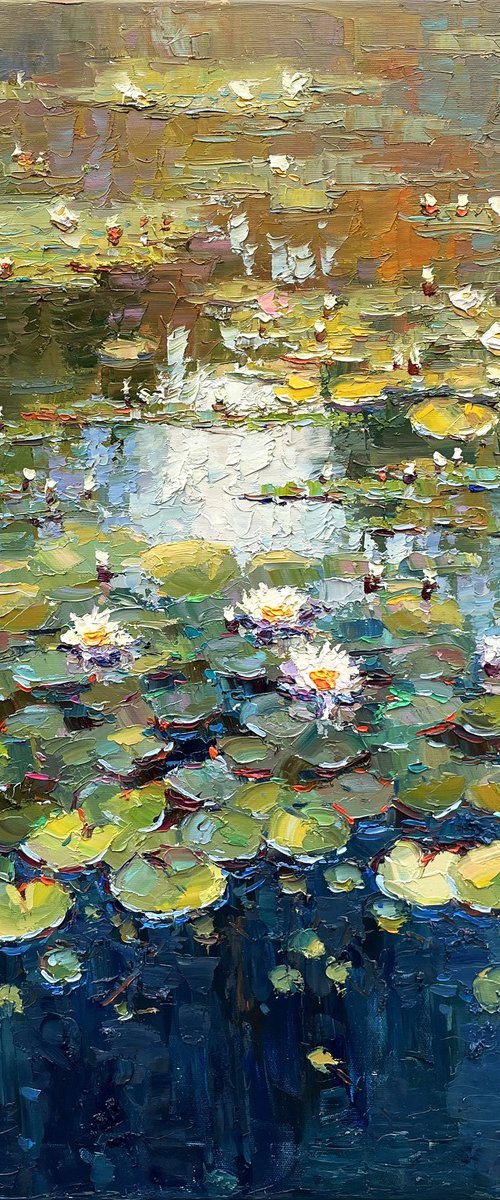 "Water lilies " by Evgeny Chernyakovsky