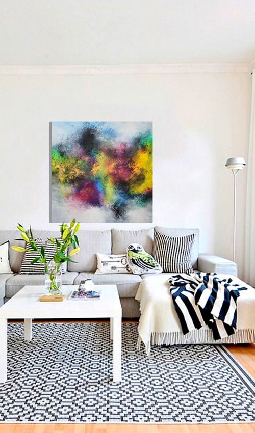 abstract painting by abstract artist Alex Senchenko / Episode 55 by Alex Senchenko