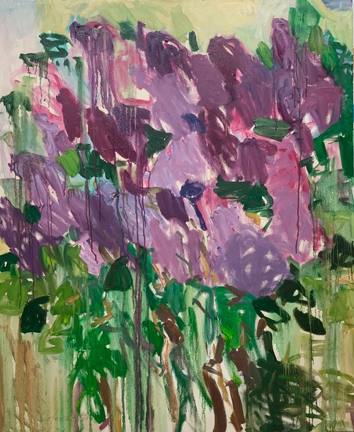 The sent of lilacs. by Lilia Orlova-Holmes