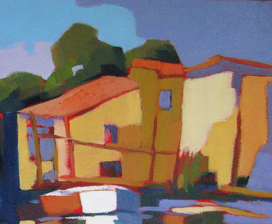 Riverside houses