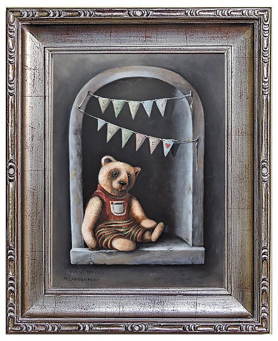 Sweet Home with Teddy Bear